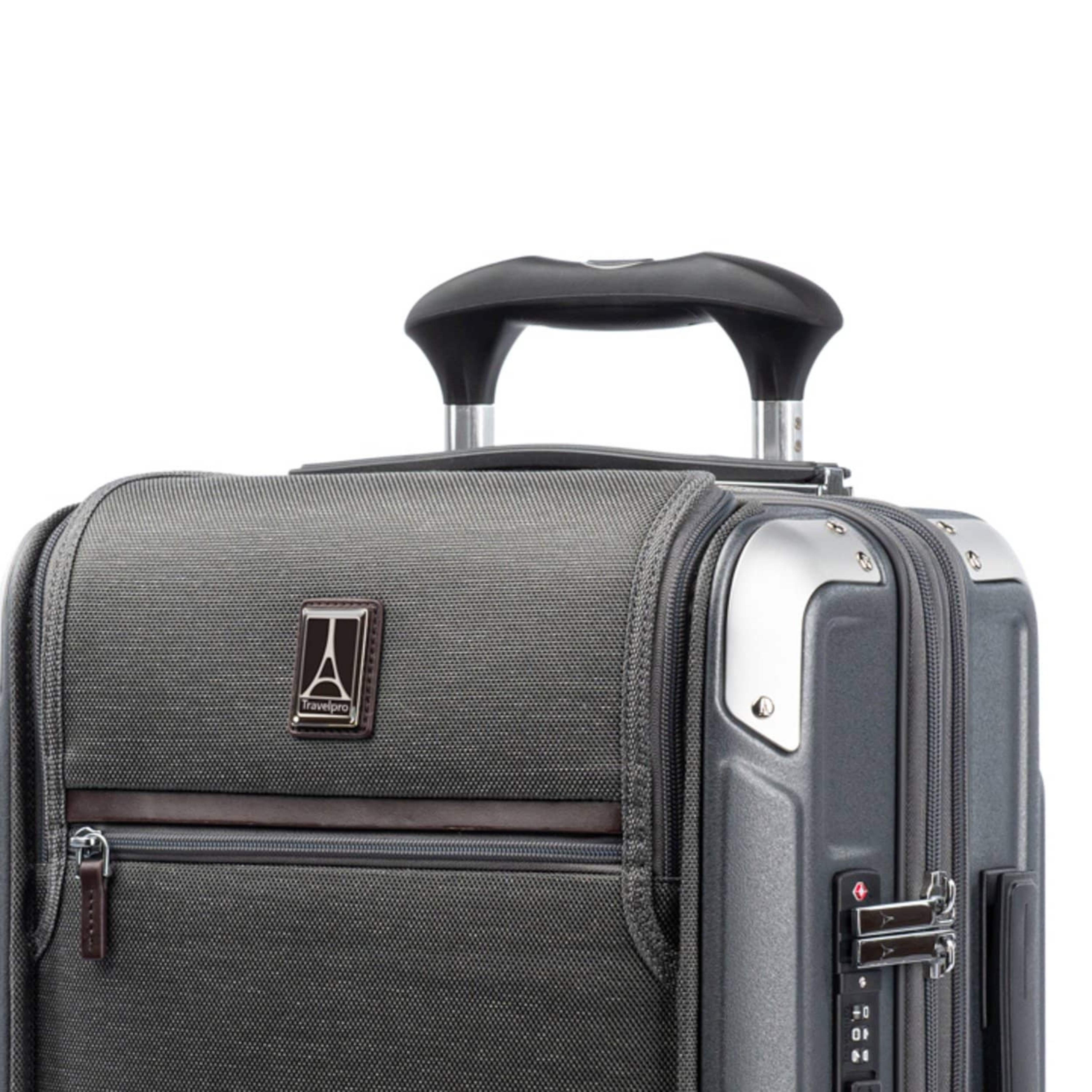 Travelpro Platinum Elite Compact Carry-on Business Plus Expandable Hardside Spinner