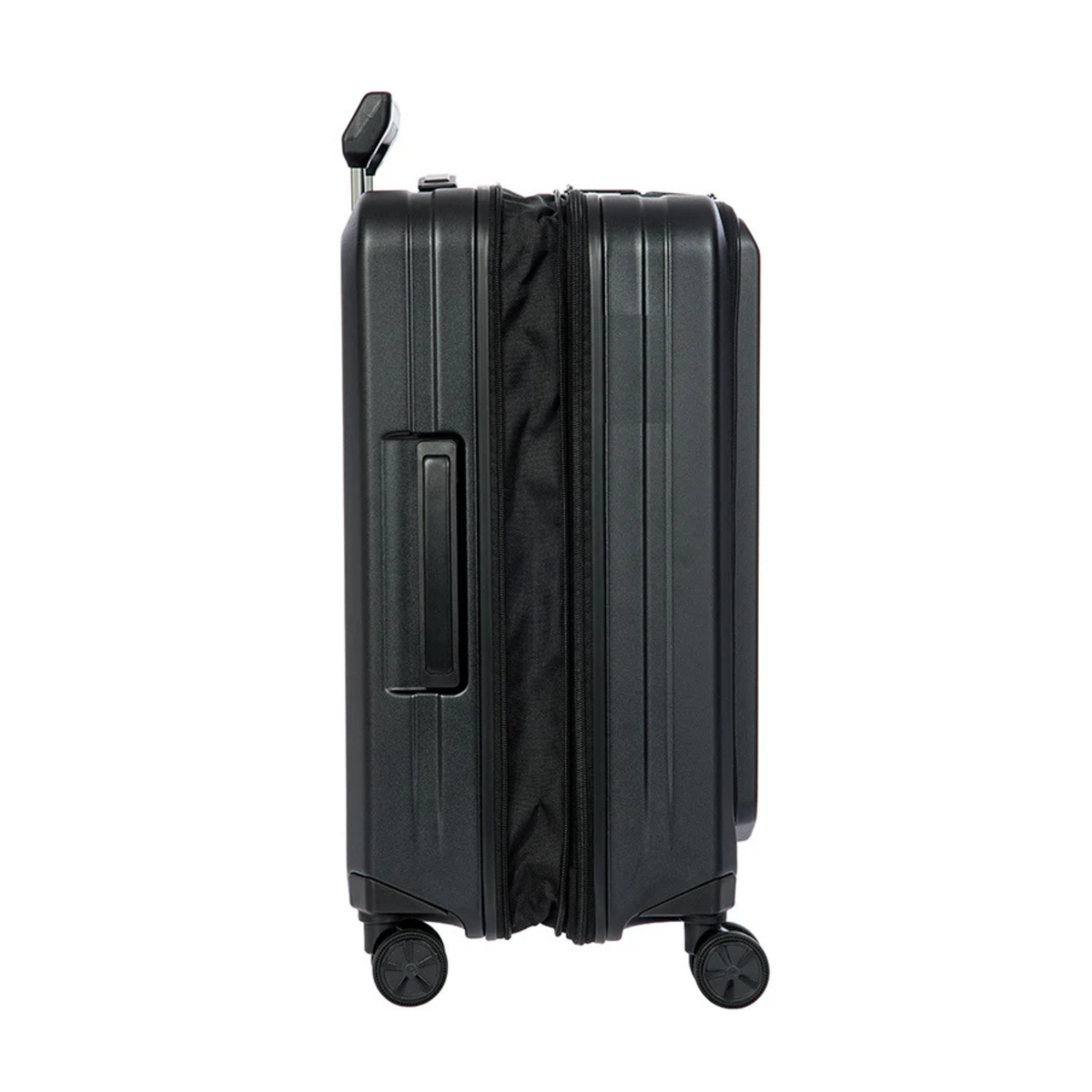 Porsche Design Roadster Expandable Spinner Collection - Matte Black / Carry-On with Pocket 21"