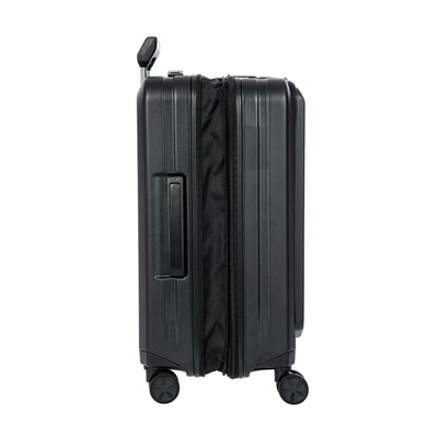 Porsche Design Roadster Expandable Spinner Collection - Matte Black / Carry-On with Pocket 21"