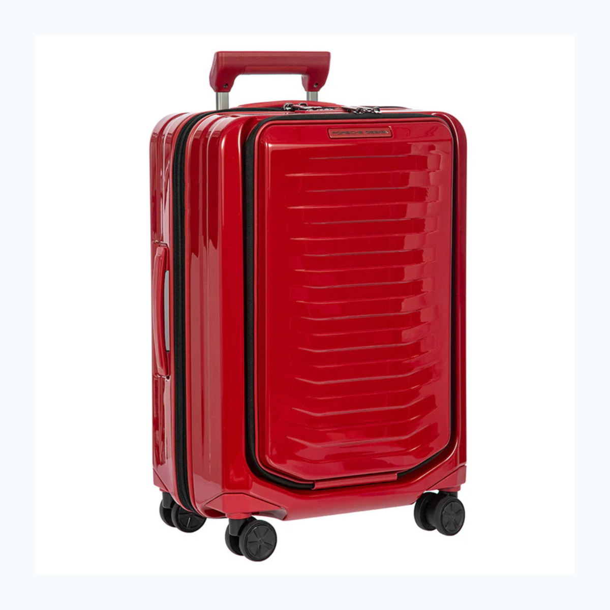 Porsche Design Roadster Expandable Spinner Collection - Carmine Red Shiny / Carry-On with Pocket 21"