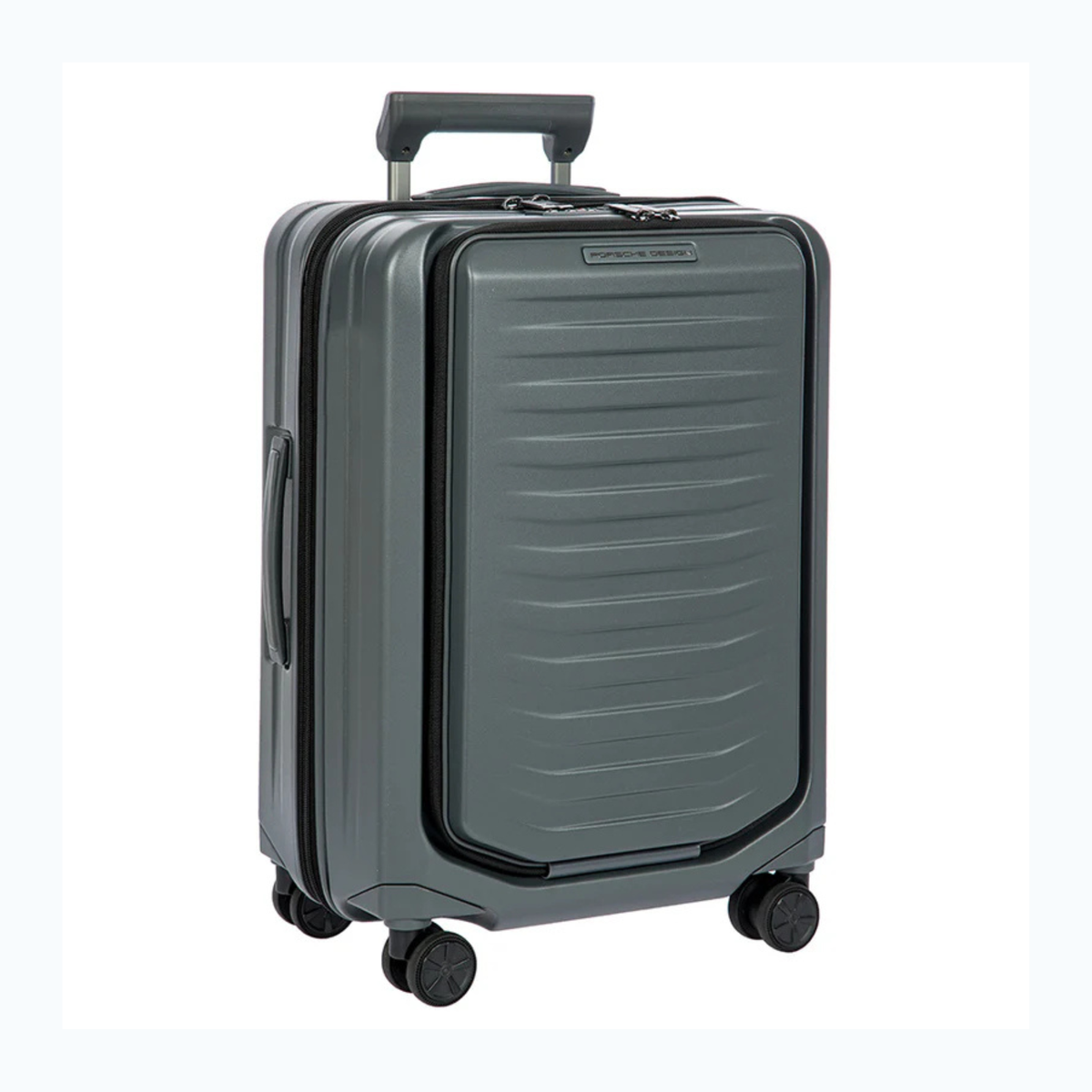 Porsche Design Roadster Expandable Spinner Collection - Matt Grey / Carry-On with Pocket 21"