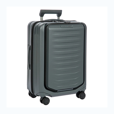Porsche Design Roadster Expandable Spinner Collection - Matt Grey / Carry-On with Pocket 21"
