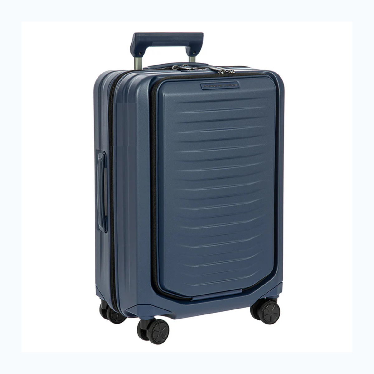 Porsche Design Roadster Expandable Spinner Collection - Matt Dark Blue / Carry-On with Pocket 21"