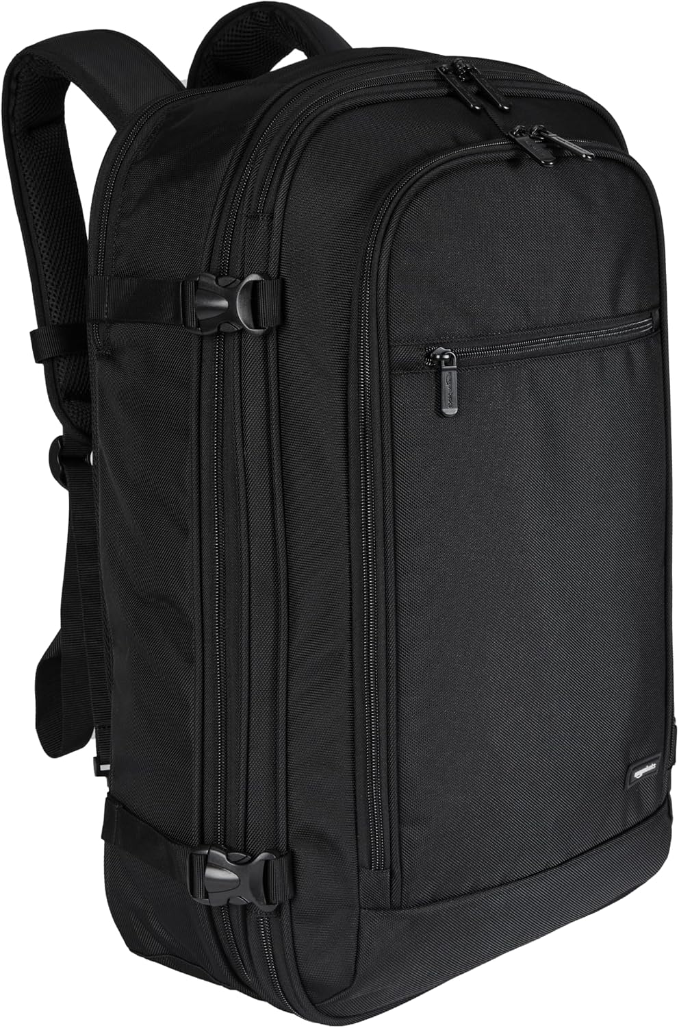 Amazon Basics Travel Backpack Carry-On - Black - front view