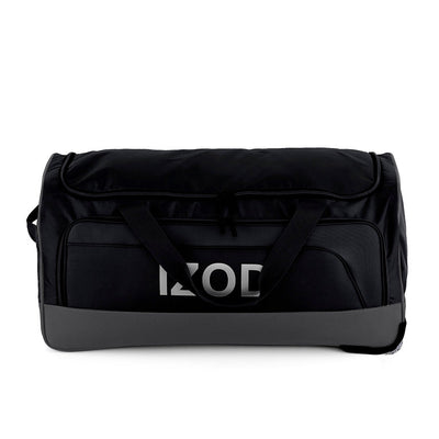 IZOD Katy Lightweight Soft Shell Rolling Duffel Bag with Wheels and Telescopic Handle – Travel-Ready Luggage Duffel