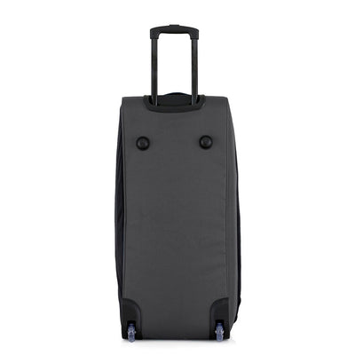 IZOD Katy Lightweight Soft Shell Rolling Duffel Bag with Wheels and Telescopic Handle – Travel-Ready Luggage Duffel
