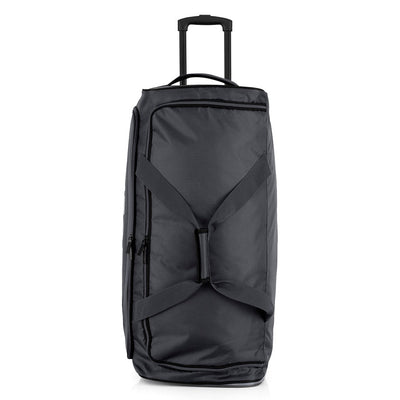 IZOD Katy Lightweight Soft Shell Rolling Duffel Bag with Wheels and Telescopic Handle – Travel-Ready Luggage Duffel