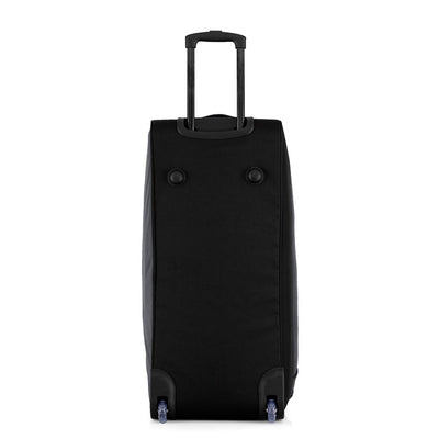 IZOD Katy Lightweight Soft Shell Rolling Duffel Bag with Wheels and Telescopic Handle – Travel-Ready Luggage Duffel
