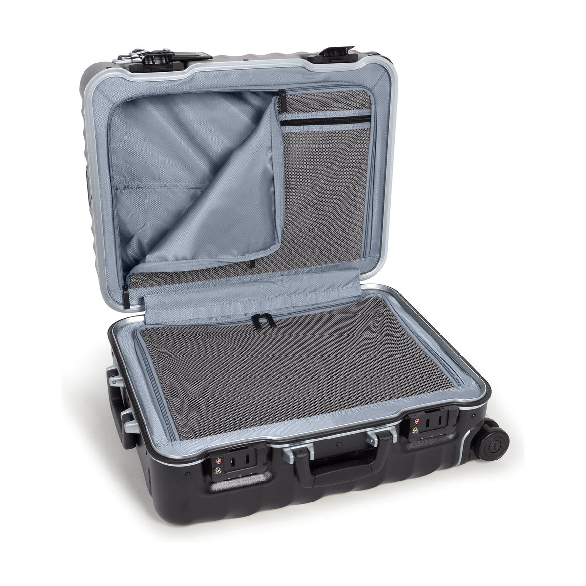 Tumi 19 Degree Frame 4 Wheeled Luggage - Black Texture / Continental Carry-On