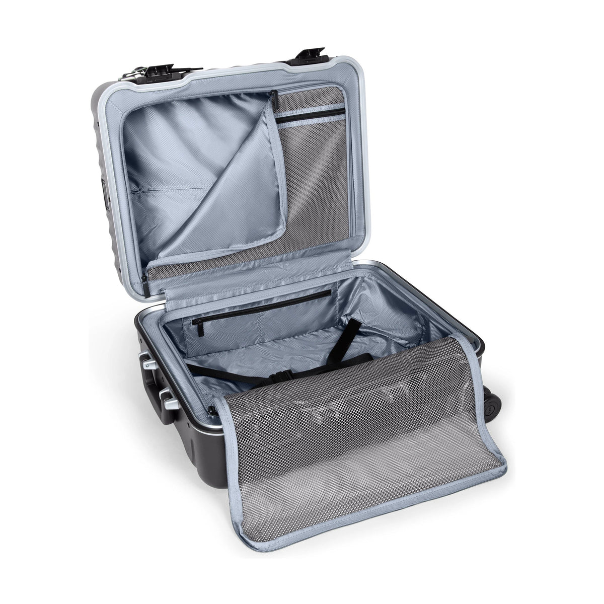 Tumi 19 Degree Frame 4 Wheeled Luggage - Black Texture / Continental Carry-On