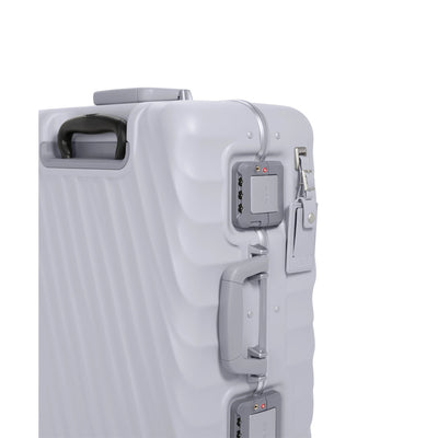 Tumi 19 Degree Frame 4 Wheeled Luggage - Pearl Grey Texture / Continental Carry-On
