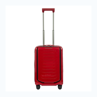 Porsche Design Roadster Expandable Spinner Collection - Carmine Red Shiny / Carry-On with Pocket 21"