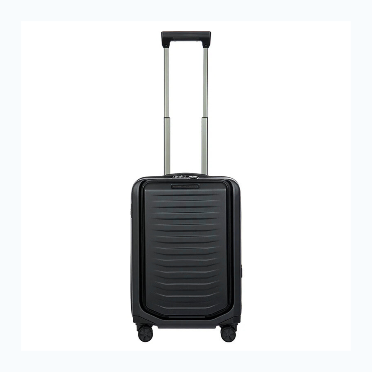 Porsche Design Roadster Expandable Spinner Collection - Matte Black / Carry-On with Pocket 21"