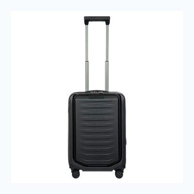 Porsche Design Roadster Expandable Spinner Collection - Matte Black / Carry-On with Pocket 21"