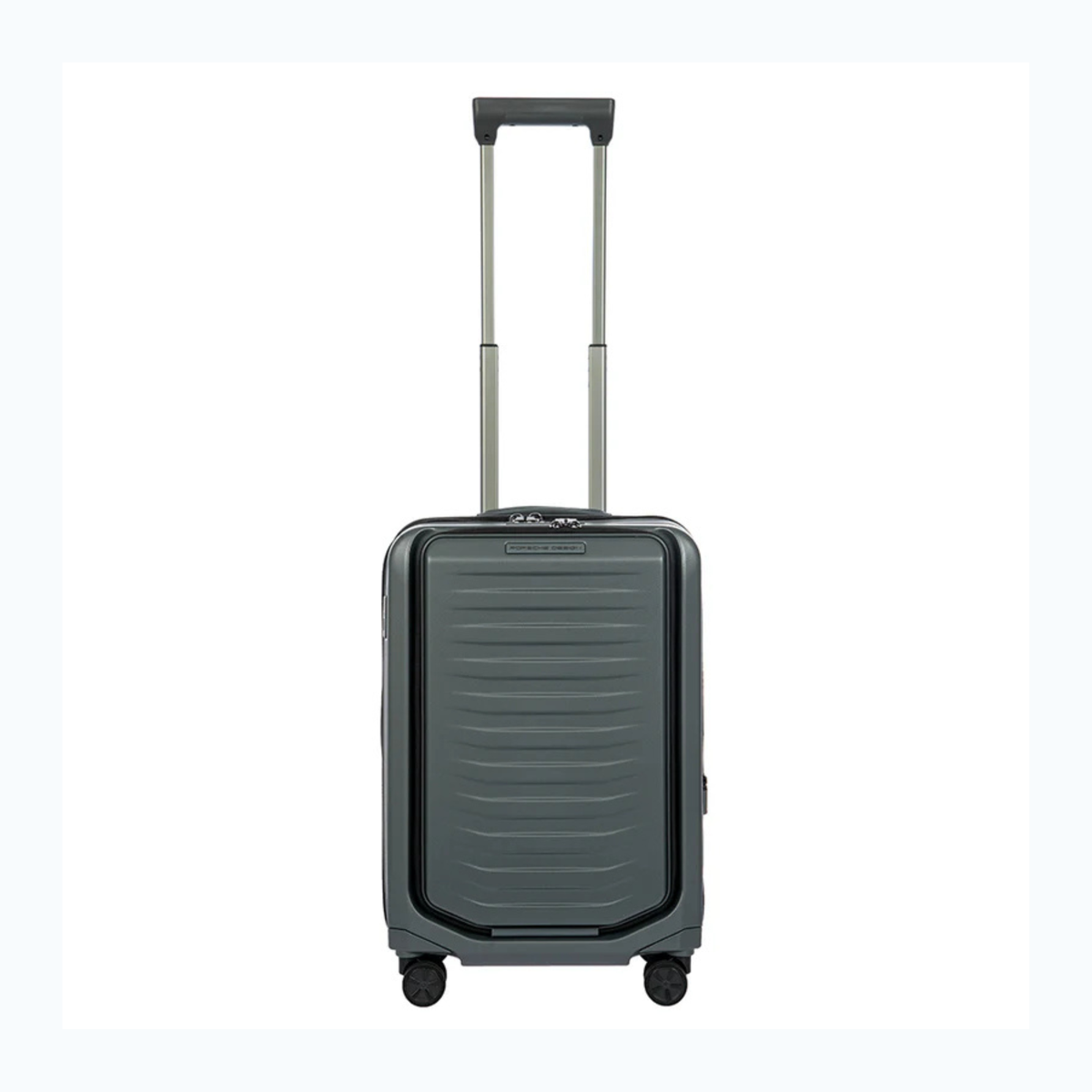 Porsche Design Roadster Expandable Spinner Collection - Matt Grey / Carry-On with Pocket 21"