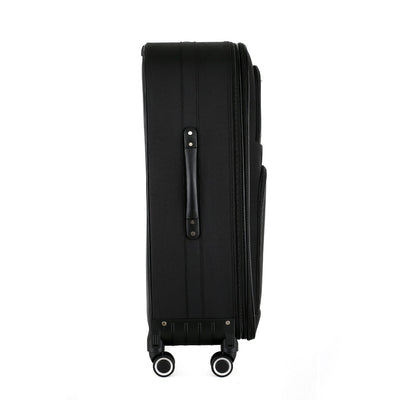 Grace Soft side Lightweight Expandable with 360° Dual Spinning Wheels and Combo Lock – Includes 32", 28", 24", 20" 4-Piece Luggage Set