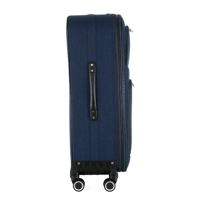 Grace Soft side Lightweight Expandable with 360° Dual Spinning Wheels and Combo Lock – Includes 32", 28", 24", 20" 4-Piece Luggage Set