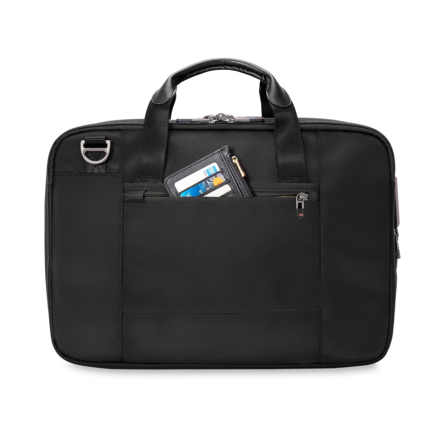 Slim Expandable Briefcase