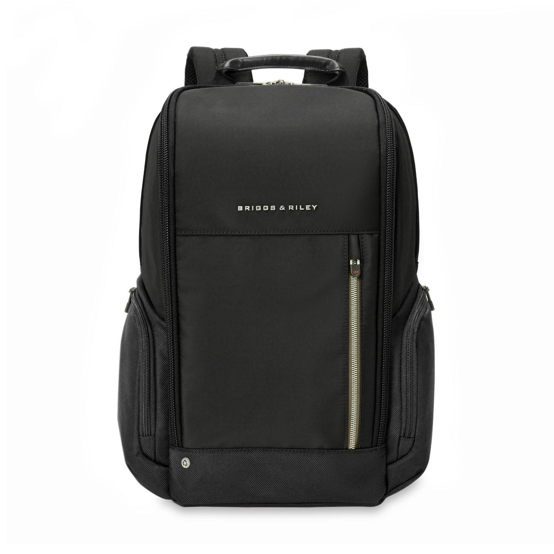 briggs and riley leather laptop backpack Briggs & Riley Medium Widemouth Backpack