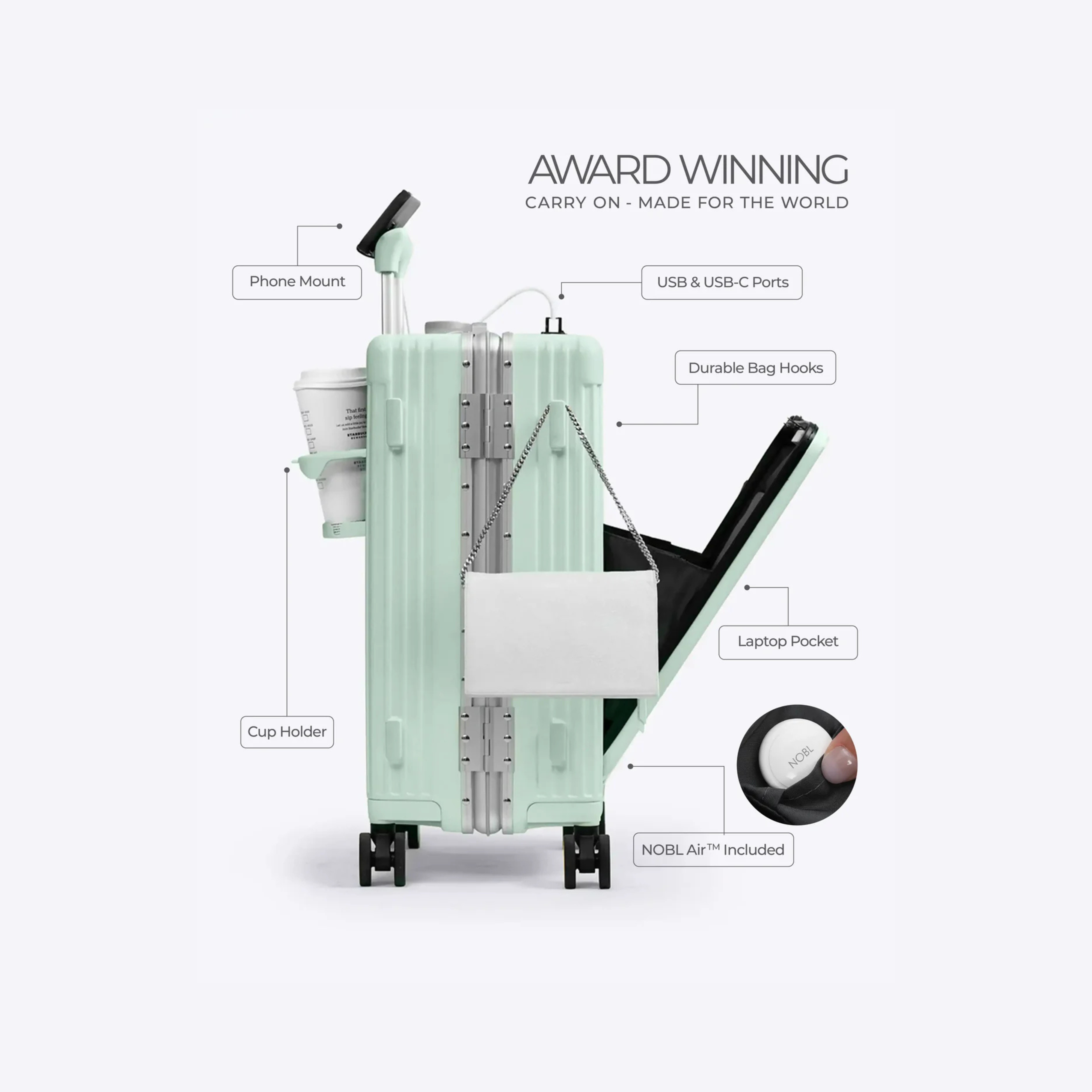NOBL Carry-On: All-in-One