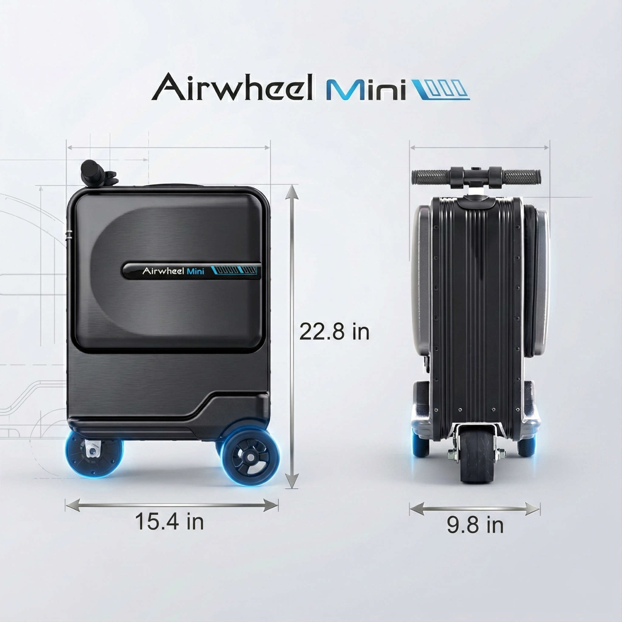 Airwheel T Smart Riding Electric Motor Suitcase SE3 Mini