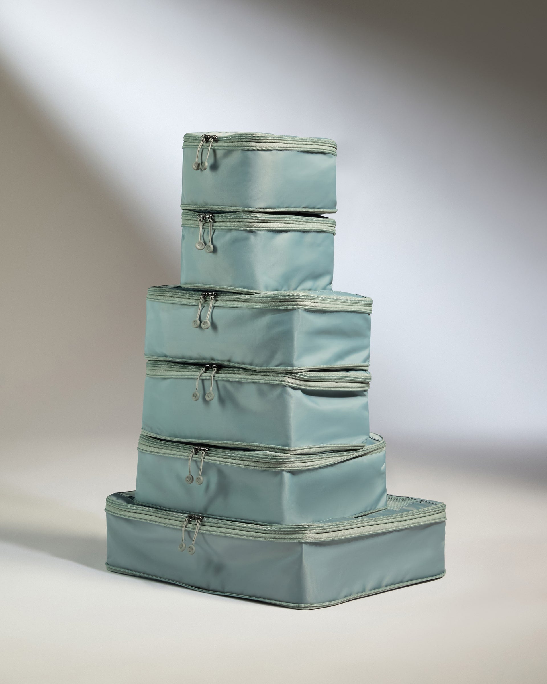 Packing Cubes in Mist Blue - Set of 6