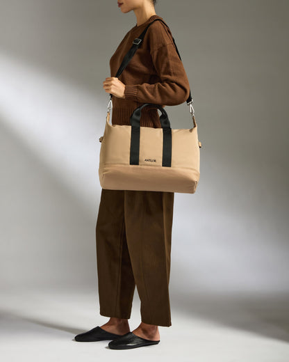 Icon Overnight Bag in Sand