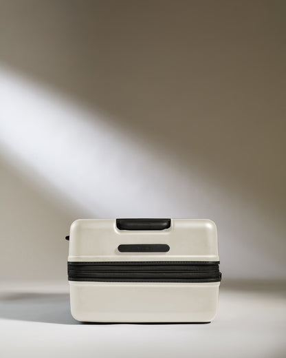 Large Luggage in Taupe - Icon Stripe