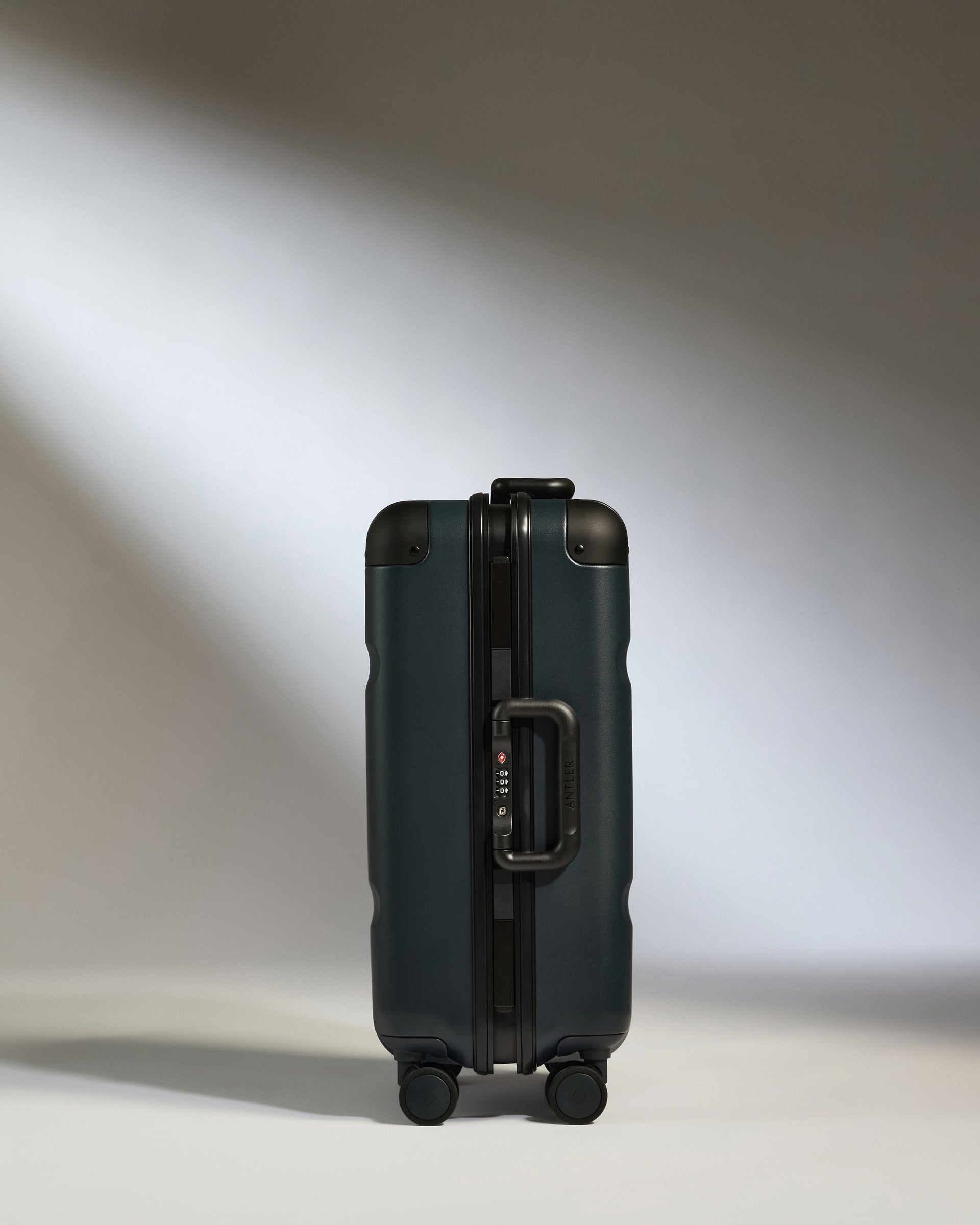 Carry-On Luggage in Basalt Navy - Heritage Stripe