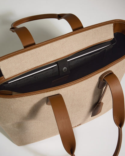 Heritage Tote Bag in Natural