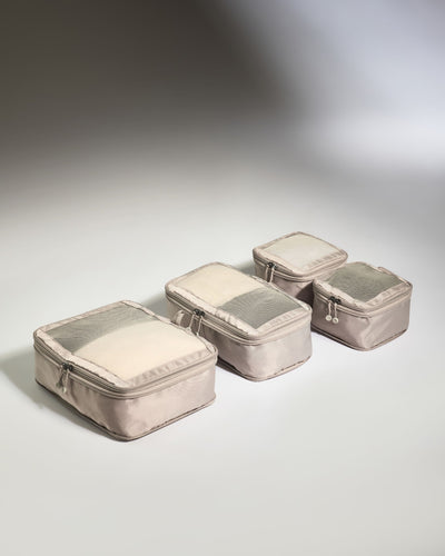 Packing Cubes in Taupe - Set of 4