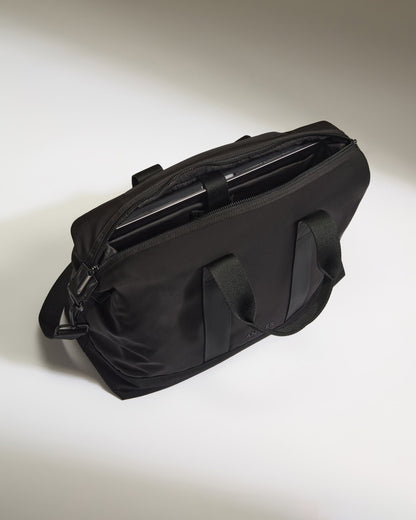 Icon Overnight Bag in Black