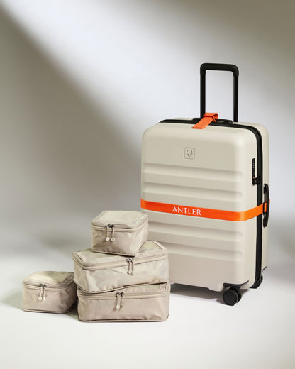 Packing Cubes in Taupe - Set of 4
