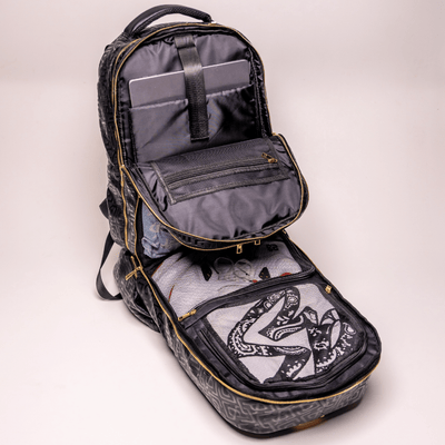 Black Monogram Leather Patented Carry-On Backpack (Only 150 Made)