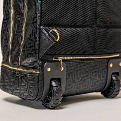 Black Monogram Leather Carry-On Roller Bag (Only 150 Made)