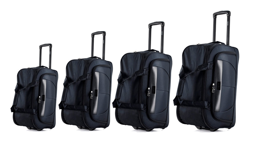 IZOD Carol Lightweight Soft Shell Rolling Duffel Bag with Wheels and Telescopic Handle – Travel-Ready Luggage Duffel