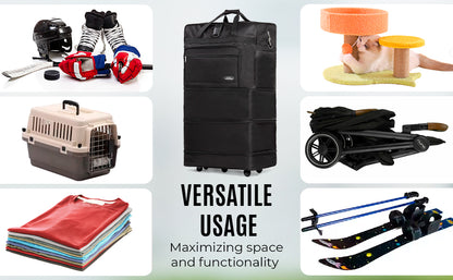 Gabbiano Collapsible Wheel Bag Heavy Duty Moving Bag 36"