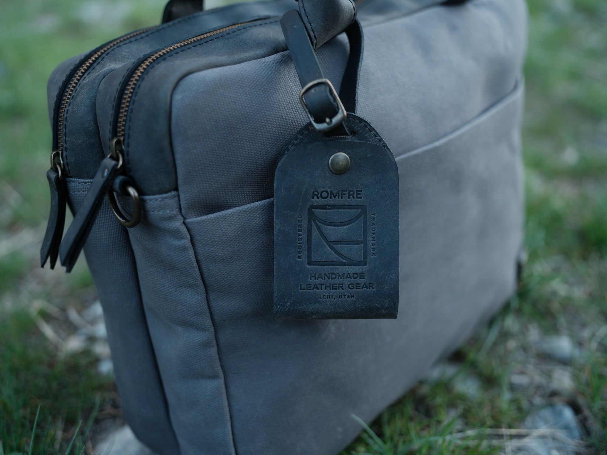 Waxed Canvas Pilot Bag