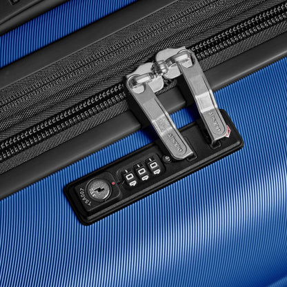 Maleta extensible giratoria vertical de 24"