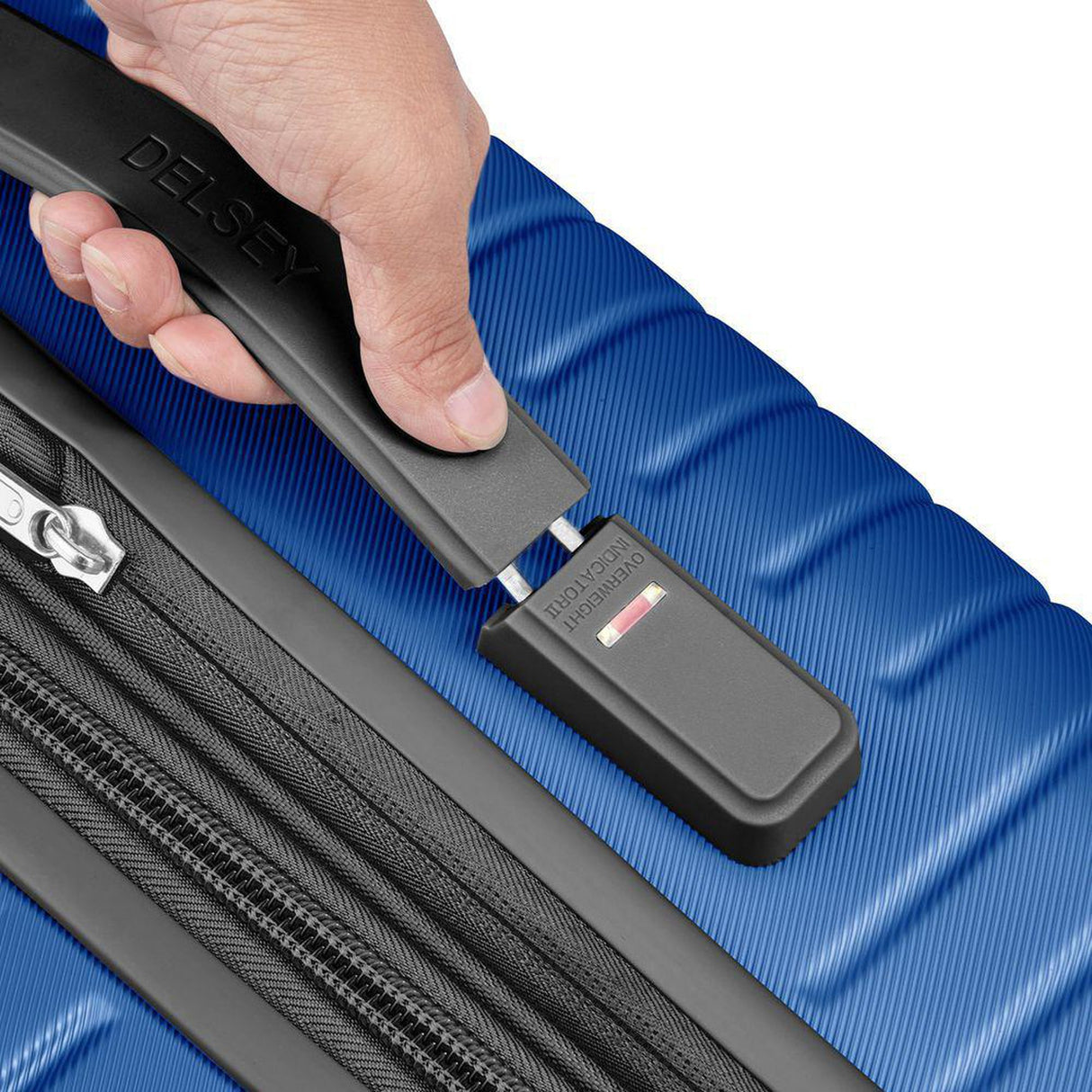 Maleta extensible giratoria vertical de 24"