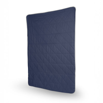 Layover™ XL Travel Blanket - Packable & Puffy | Blue