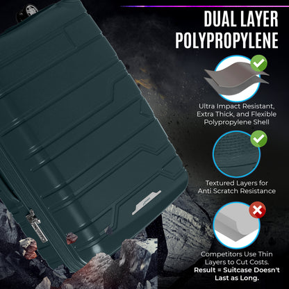 Gabbiano Spectra PP Hardside Spinner