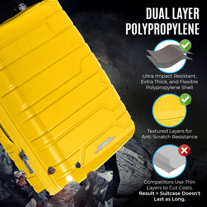 Gabbiano Spectra PP Hardside Spinner