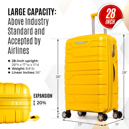 Gabbiano Spectra PP Hardside Spinner