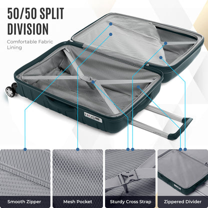 Gabbiano Spectra PP Hardside Spinner