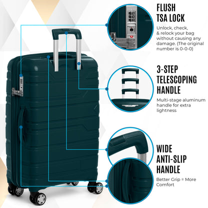 Gabbiano Spectra PP Hardside Spinner