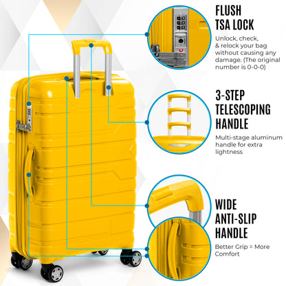 Gabbiano Spectra PP Hardside Spinner