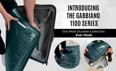 Gabbiano Spectra Collection 3 Pc Luggage Set