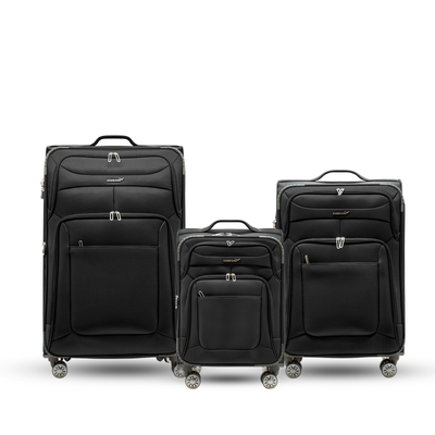 Gabbiano Barcelona Softside Spinner- 3 Pc Set