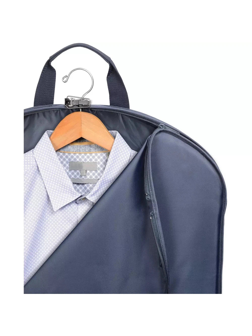 Deluxe Extra Capacity Travel Garment Bag with Pockets 45"